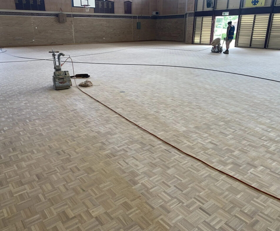 Commercial and Sport Floor Sanding